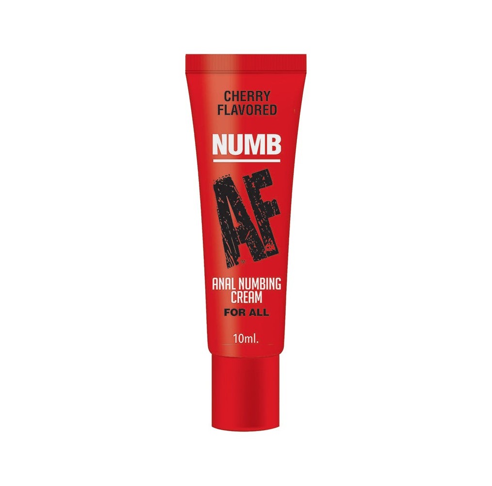 Numb AF Anal Numbing Cream-Cherry 10ml Tube BULK